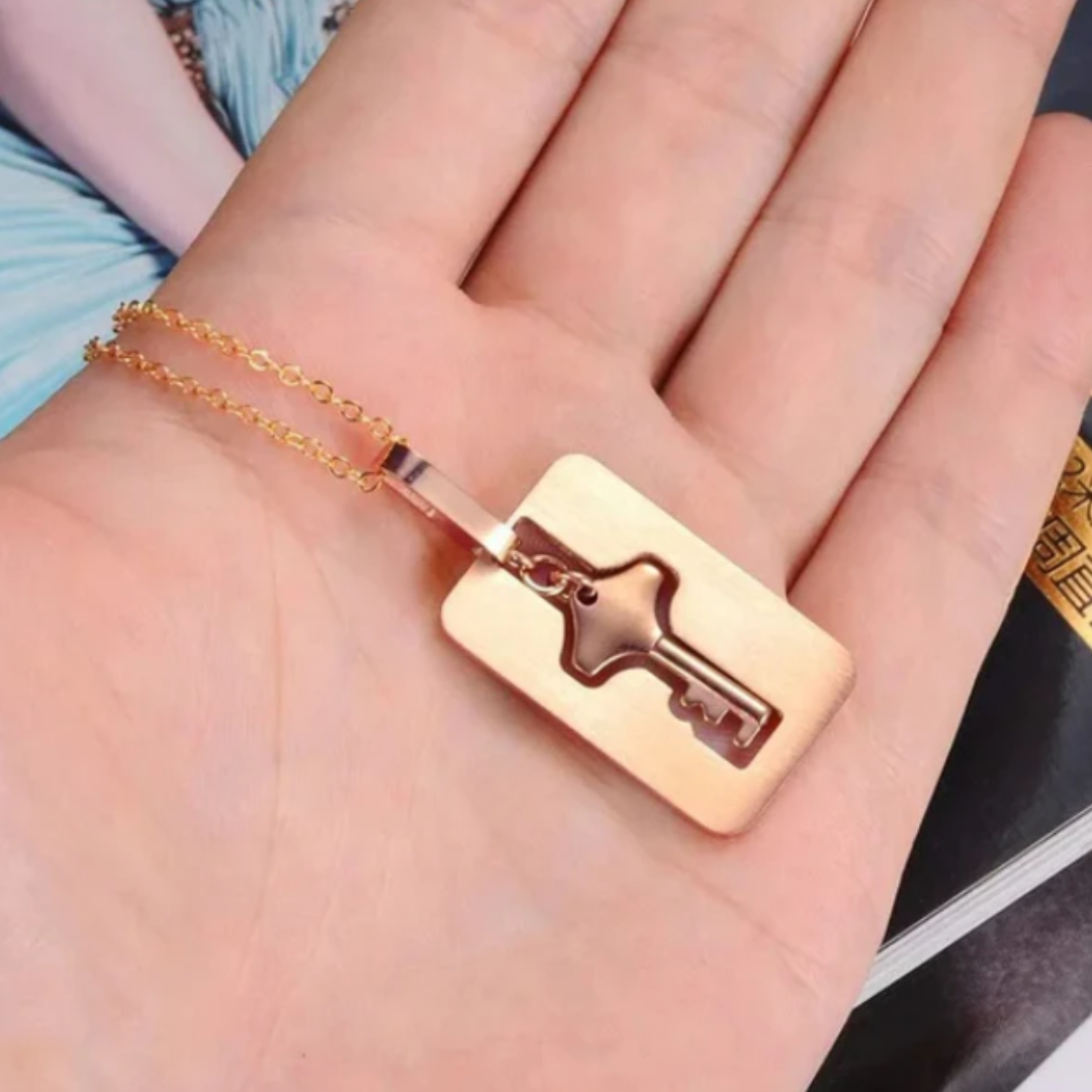 LoveLock Duo – Pulsera & Collar